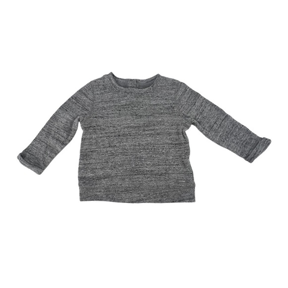Baby Gap Long Sleeve Gray Shirt Size 12-18 Months Girl’s - Picture 1 of 5